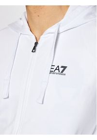EA7 Emporio Armani Dres 8NPV50 PJ05Z 22BA Biały Regular Fit. Kolor: biały. Materiał: bawełna