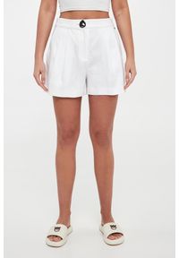 Armani Exchange - Szorty damskie lniane ARMANI EXCHANGE. Materiał: len #3