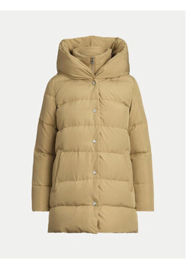 Lauren Ralph Lauren - LAUREN RALPH LAUREN Kurtka puchowa 297962420003 Beżowy Oversize. Kolor: beżowy. Materiał: syntetyk