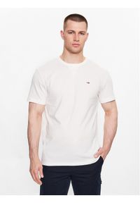 Tommy Jeans T-Shirt DM0DM16882 Biały Regular Fit. Kolor: biały. Materiał: bawełna #1