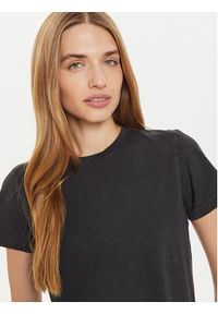 Lee T-Shirt Perfect 112355164 Czarny Regular Fit. Kolor: czarny. Materiał: bawełna #4