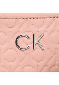 Calvin Klein Torebka Re-Lock Shoulder Bag Emb Mono K60K610204 Różowy. Kolor: różowy. Materiał: skórzane #2