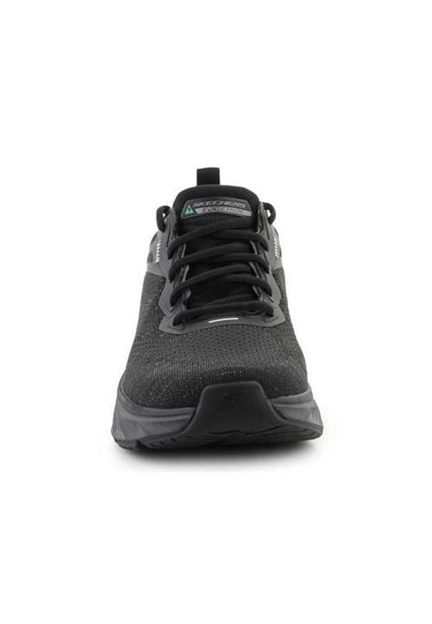 skechers - Buty do chodzenia męskie Skechers Edgeride Exxo. Zapięcie: sznurówki. Kolor: czarny. Materiał: materiał, syntetyk, tkanina. Szerokość cholewki: normalna. Sport: turystyka piesza