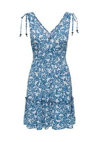 only - ONLY Sukienka letnia Fernanda 15373070 Niebieski Regular Fit. Kolor: niebieski. Materiał: wiskoza. Sezon: lato #8