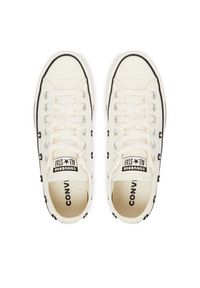 Converse Trampki Chuck Taylor All Star Beads A17784C Écru. Kolor: kremowy. Materiał: materiał #6
