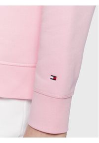 TOMMY HILFIGER - Tommy Hilfiger Bluza Monogram WW0WW37434 Różowy Regular Fit. Kolor: różowy. Materiał: bawełna, syntetyk #3