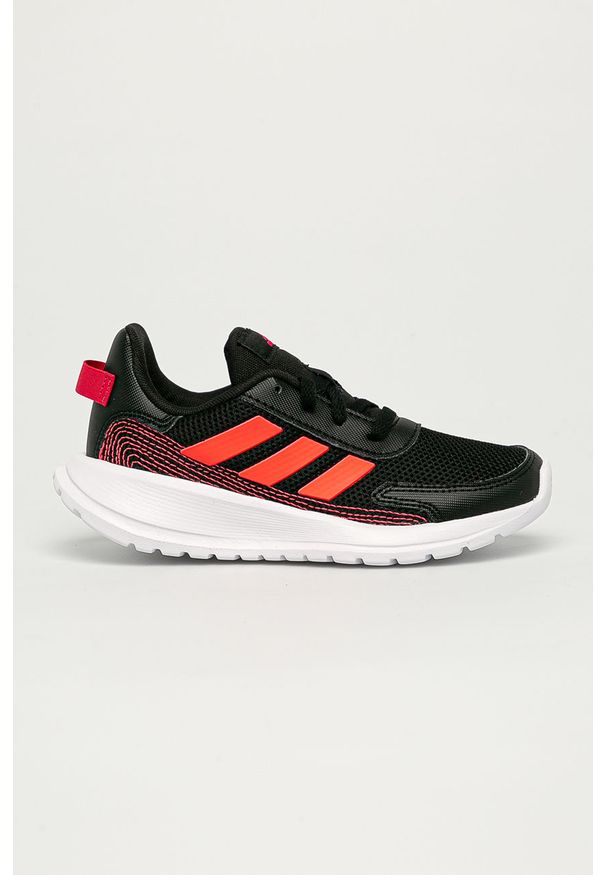 Adidas - adidas - Buty dziecięce Tensaur Run K. Zapięcie: sznurówki. Kolor: czarny. Materiał: syntetyk, materiał, guma. Szerokość cholewki: normalna. Sport: bieganie