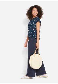 bonprix - Swobodny shirt, krótki rękaw. Kolor: niebieski. Długość rękawa: krótki rękaw. Długość: krótkie #2