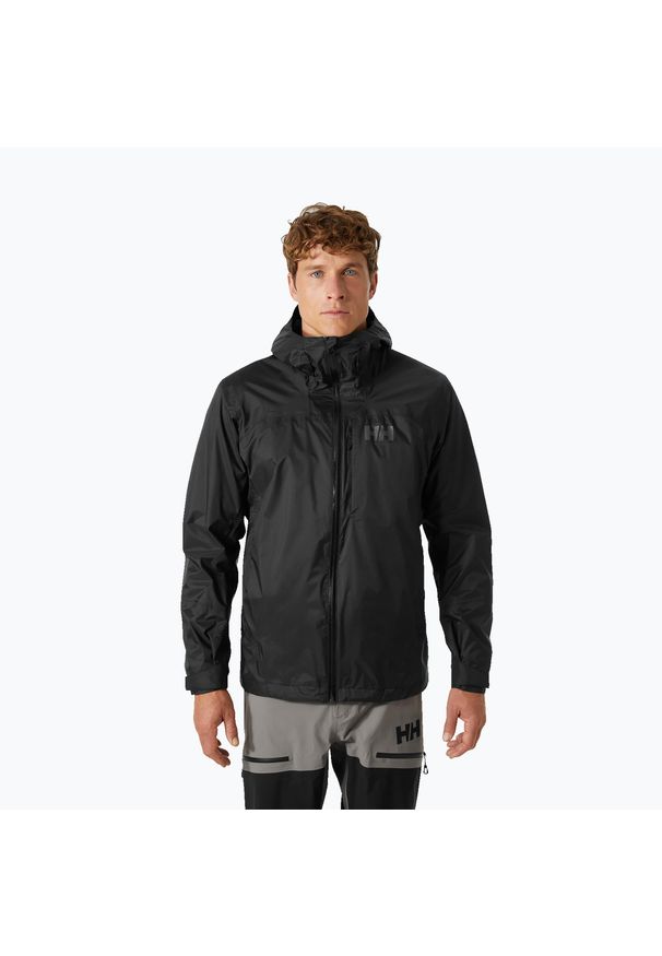 Kurtka przeciwdeszczowa męska Helly Hansen Verglas 2L Shell. Kolor: czarny
