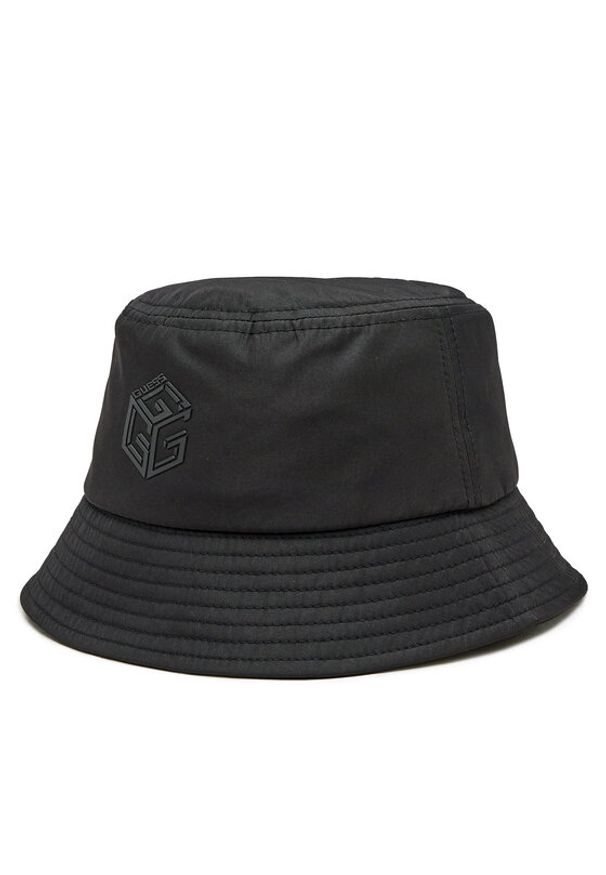 Guess Kapelusz Bucket AM5040 POL01 Czarny. Kolor: czarny. Materiał: materiał, poliamid