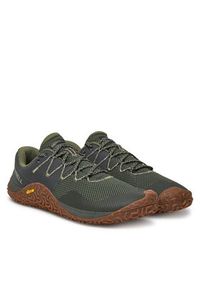 Merrell Buty do biegania Trail Glove 7 mesh Zielony. Kolor: zielony. Materiał: mesh, materiał