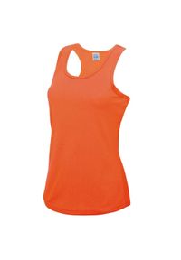 JUST COOL - Kamizelka Top Dla Pań. Kolor: pomarańczowy #1