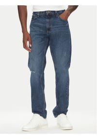 Guess Jeans Jeansy M5YA1C D5MK1 Granatowy Regular Fit. Kolor: niebieski