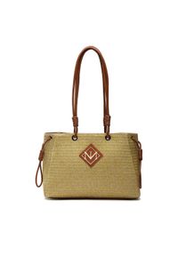 Monnari Torebka BAG1590-M17 Beżowy. Kolor: beżowy. Materiał: skórzane
