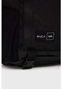 RVCA Plecak męski kolor czarny duży gładki. Kolor: czarny. Wzór: gładki #2
