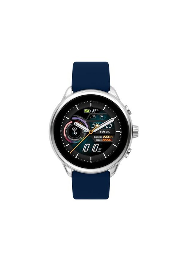 Fossil Smartwatch Gen 6 FTW4070 Granatowy. Rodzaj zegarka: smartwatch. Kolor: niebieski