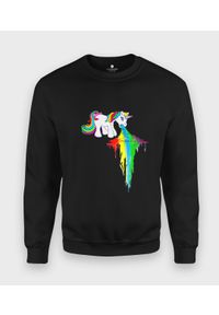 MegaKoszulki - Bluza klasyczna Rainbow Vomit. Styl: klasyczny #1