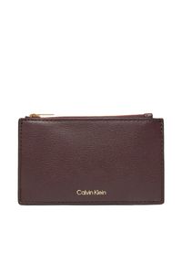 Duży Portfel Damski Calvin Klein. Kolor: czerwony