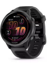 GARMIN - Zegarek sportowy Garmin Forerunner 570 Czarny (010-02971-00). Kolor: czarny. Styl: sportowy #1