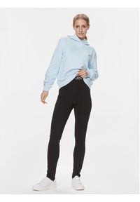 Calvin Klein Jeans Legginsy J20J222601 Czarny Slim Fit. Kolor: czarny. Materiał: syntetyk, wiskoza #5