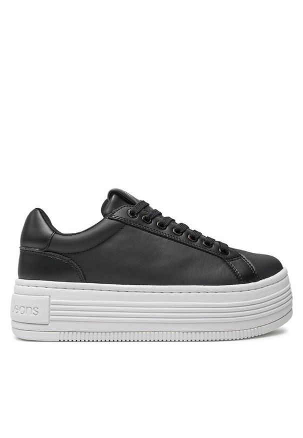 Calvin Klein Sneakersy Bold Platf Low Oh Mg Lth YW0YW01589 Czarny. Kolor: czarny. Materiał: skóra