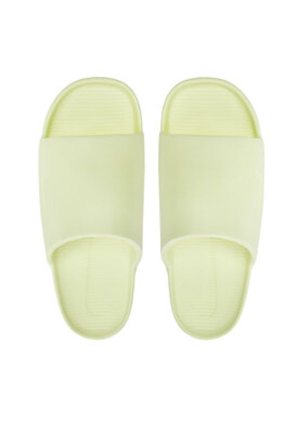 Nike Klapki Calm Slide DX4816 702 Zielony. Kolor: zielony