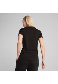 Koszulka Puma Ess Small No. 1 Logo Tee, Kobiety. Kolor: czarny. Materiał: materiał, bawełna