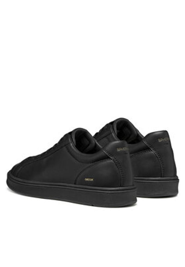 Geox Sneakersy U Spherica Actif X4 U653JB 0009B C9999 Czarny. Kolor: czarny. Materiał: skóra