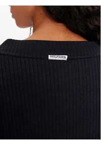 TOMMY HILFIGER - Tommy Hilfiger Sweter UW0UW05236 Niebieski Regular Fit. Kolor: niebieski. Materiał: bawełna #3