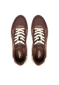 HOFF Sneakersy City Munich 22502613 Brązowy. Kolor: brązowy. Materiał: skóra, zamsz #6