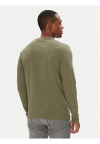 BOSS Longsleeve Tchark 50473286 Zielony Regular Fit. Kolor: zielony. Materiał: bawełna. Długość rękawa: długi rękaw