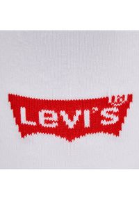Levi's® Zestaw 3 par wysokich skarpet męskich 37157-1018 Biały. Kolor: biały. Materiał: materiał