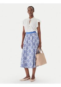 JOOP! Bluzka Benita 30102114 Écru Regular Fit. Materiał: syntetyk #5