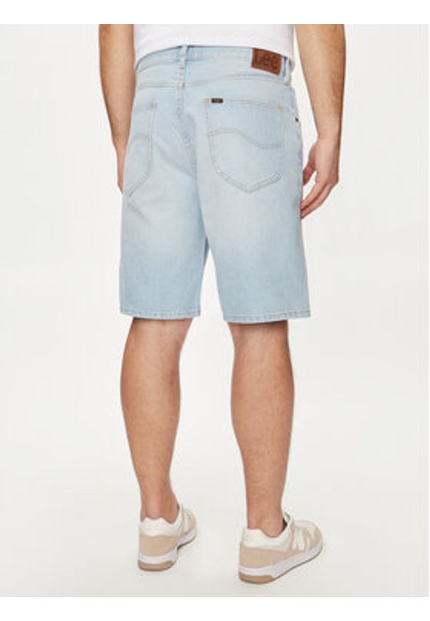 Lee Szorty jeansowe Asher 112349239 Niebieski Loose Fit. Kolor: niebieski. Materiał: bawełna