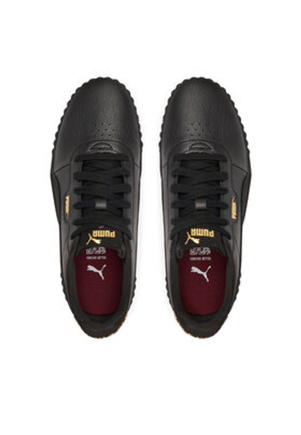 Puma Sneakersy Carina 3.0 Animal Flair 402642 02 Czarny. Kolor: czarny. Materiał: skóra