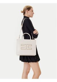 Elisabetta Franchi Torebka BS-32A-56E2-V420 Biały. Kolor: biały. Materiał: skórzane #6
