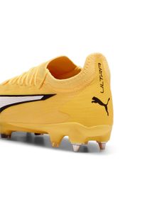 Buty piłkarskie męskie Puma Ultra Ultimate Mxsg. Zapięcie: sznurówki. Kolor: wielokolorowy, czarny, biały. Materiał: materiał, syntetyk. Szerokość cholewki: normalna. Sport: piłka nożna