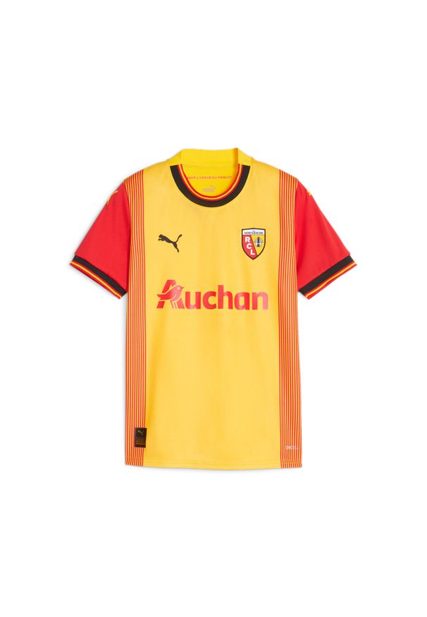 Puma - Koszulka domowa dla dzieci RC Lens 2023/24. Kolor: żółty. Sport: piłka nożna