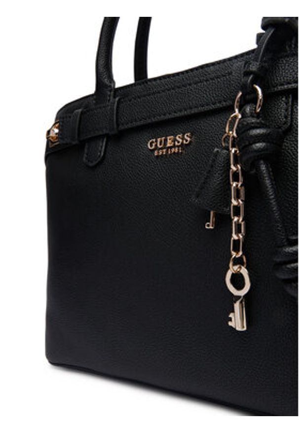 Guess Torebka Gregoria HWBG85 46070 Czarny. Kolor: czarny. Materiał: skórzane