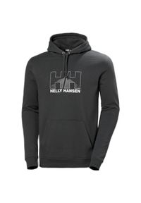 Bluza z kapturem Helly Hansen nord graphic. Typ kołnierza: kaptur. Kolor: brązowy