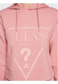 Guess Bluza New Alisa V2YQ08 K7UW2 Różowy Regular Fit. Kolor: różowy. Materiał: wiskoza #5
