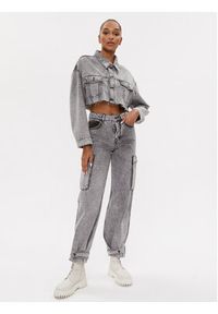 Hugo Jeansy Gabella_Bp 50508810 Szary Boyfriend Fit. Kolor: szary #4