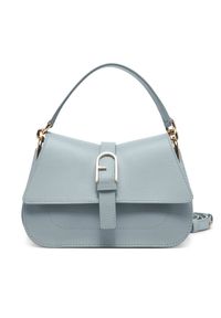 Furla Torebka Flow WB01032 BX2045 55000 Szary. Kolor: szary. Materiał: skórzane