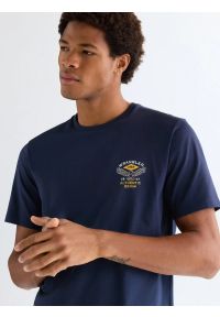 Wrangler - MESKA KOSZULKA WRANGLER SMALL AMERICANA TEE NAVY 112377984 #6