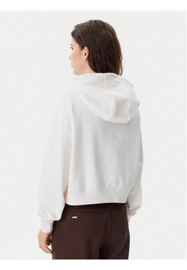 Tommy Jeans Bluza Script DW0DW20306 Beżowy Relaxed Fit. Kolor: beżowy. Materiał: bawełna