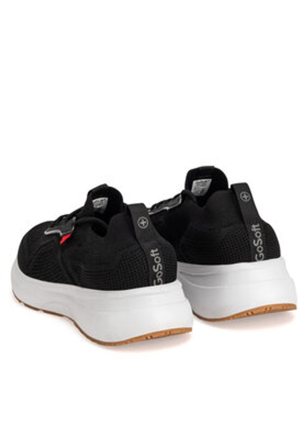 Go Soft Sneakersy SK7887-3 Czarny. Kolor: czarny. Materiał: syntetyk, materiał