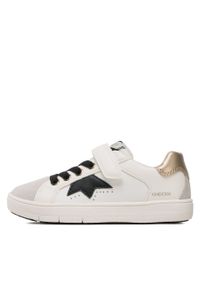 Sneakersy Geox J Silenex G. A J35DWA 08554 C0588 S White/Platinum. Kolor: biały. Materiał: skóra #1