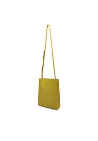 Calvin Klein Torebka Line Ns Crossbody Lth Bag LV04F3005G Zielony. Kolor: zielony. Materiał: skórzane