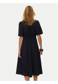 Vero Moda Sukienka koszulowa Rory 10347514 Czarny Regular Fit. Kolor: czarny. Materiał: wiskoza. Typ sukienki: koszulowe #4