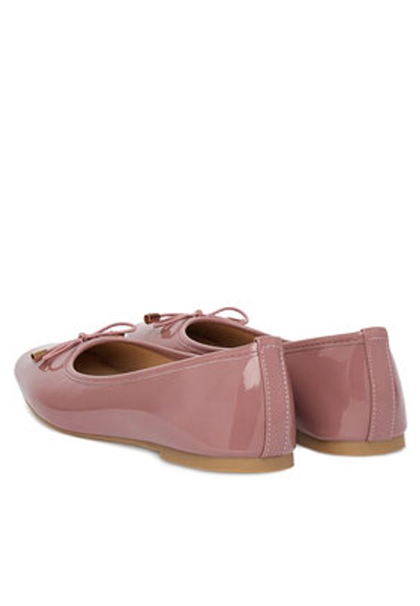 Jenny - JENNY Baleriny XSFD24-0301-02 Różowy. Kolor: różowy. Materiał: skóra